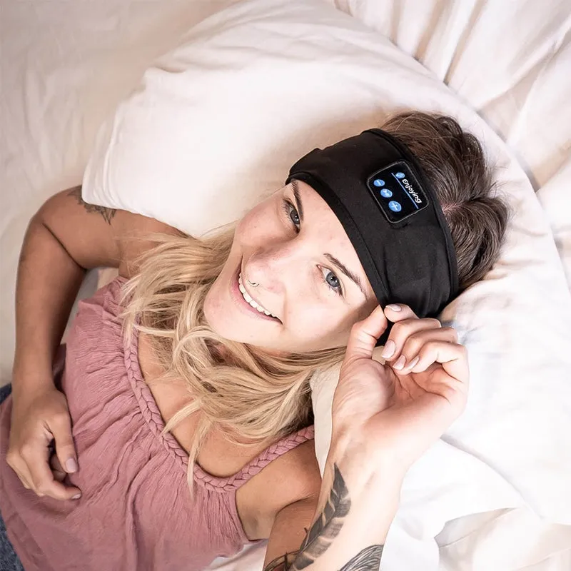 Bluetooth sports headband - wireless music &amp; calls