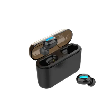 Bluetooth version V5.0 EDR , 2.4GHZ Wireless frequency Binaural Mini Bluetooth Headset