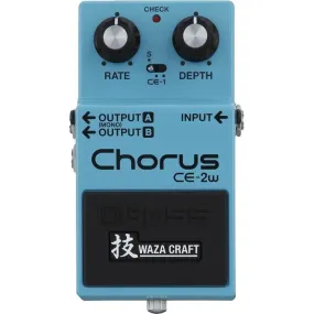 Boss CE-2W Waza Craft Chorus Guitar Pedal