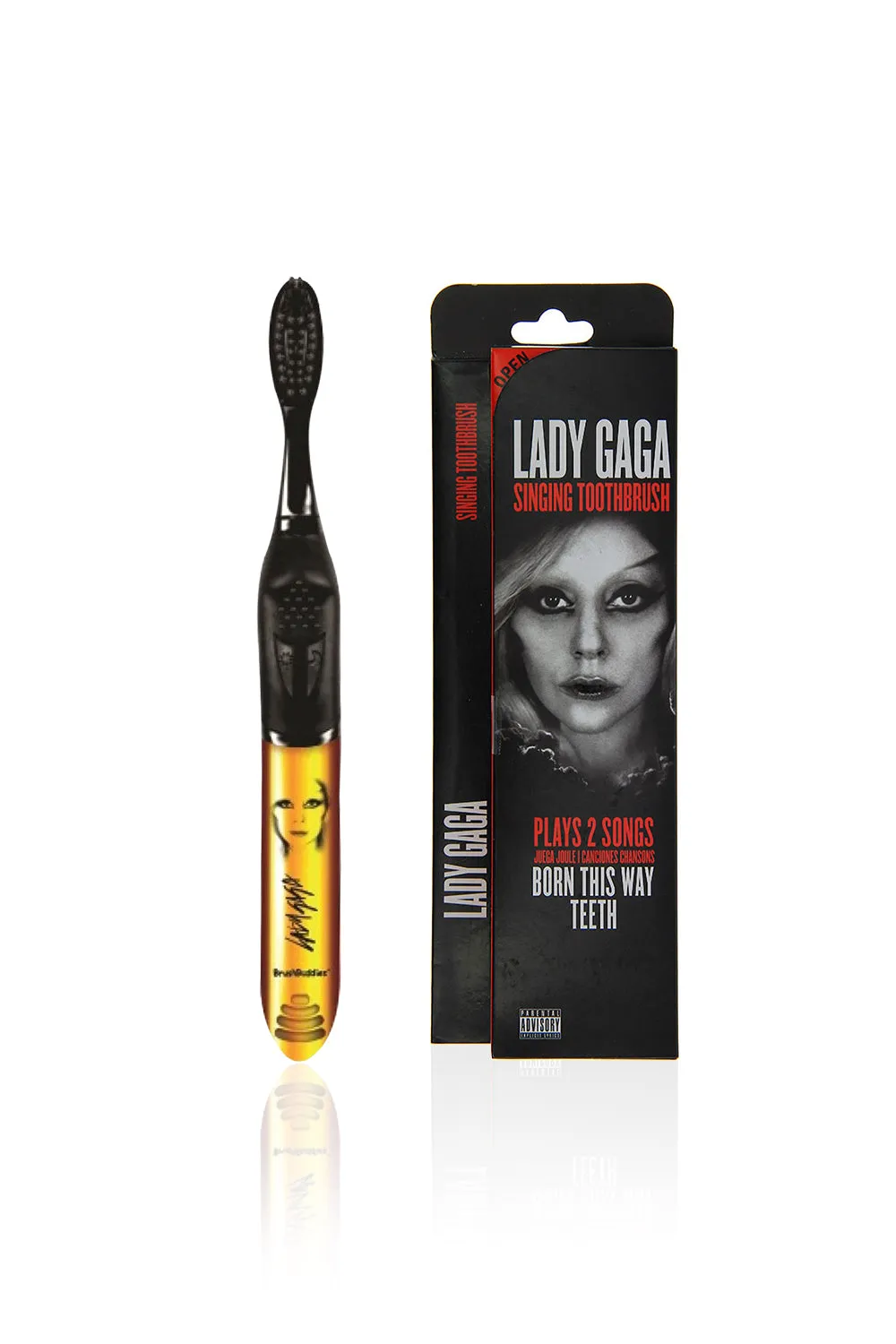 Brush Buddies Lady Gaga Singing Toothbrush (Born this way & Teeth)