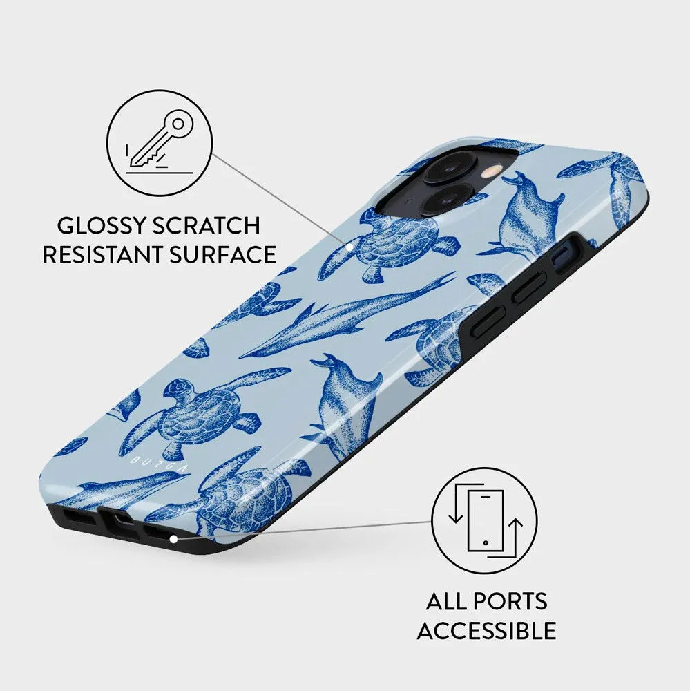 Burga iPhone 14 Tough Fashion Case - Aquatic Dance