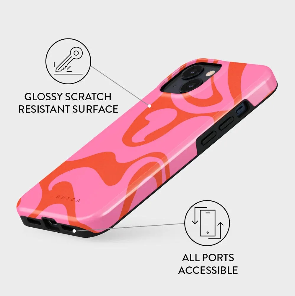 Burga iPhone 14 Tough Fashion Case - Ride the Wave