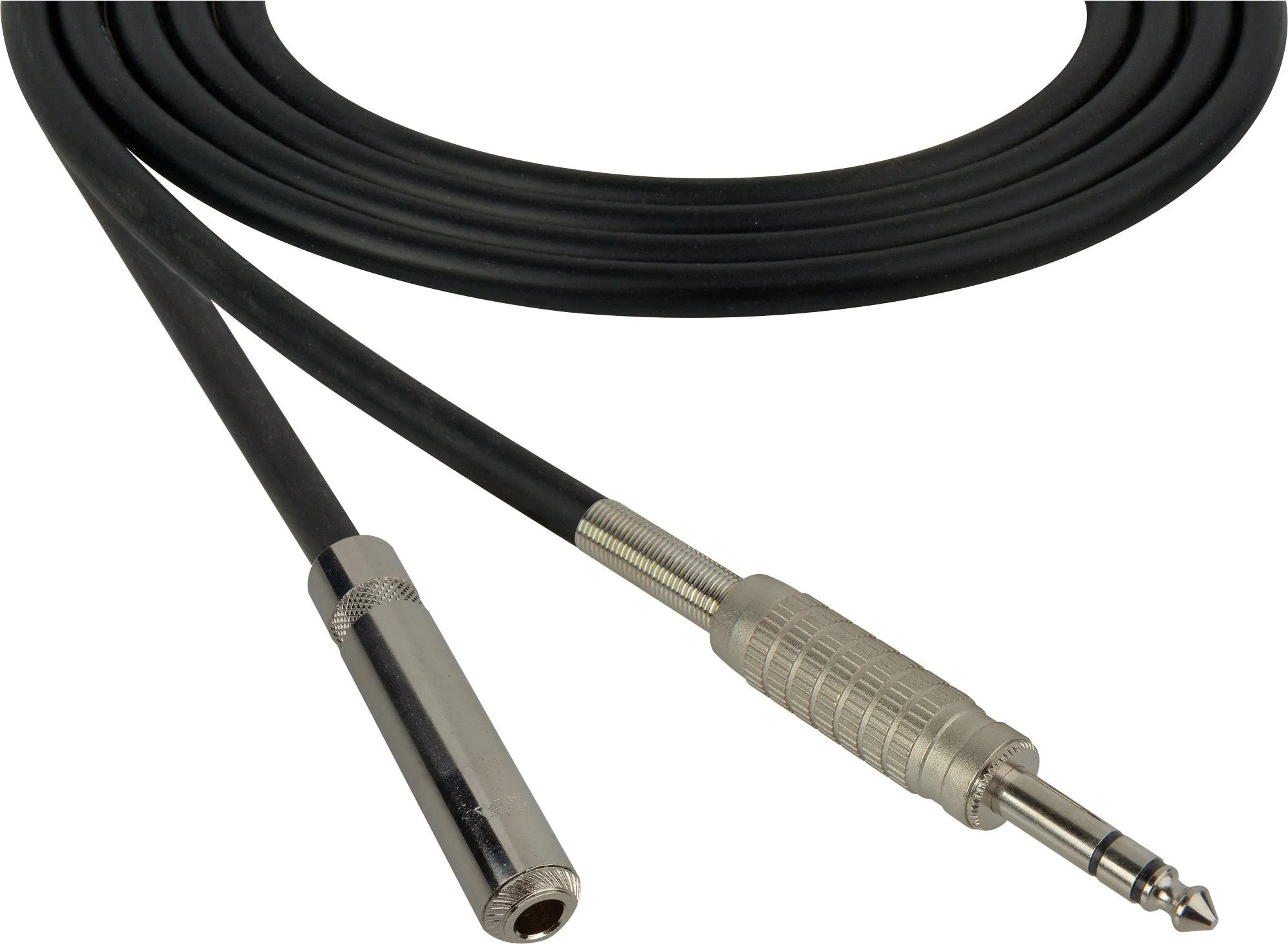 Canare Star-Quad Microphone Cable 1/4" TRS Male to 1/4-TRS Female 6FT (Multiple Colors)