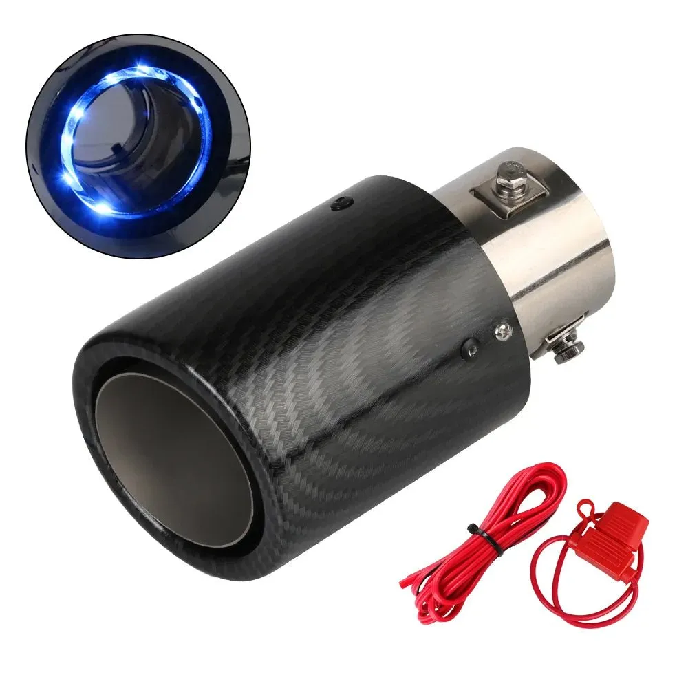 Car Exhaust Pipe LED Light - Motorcycle Exhaust Pipe Tail