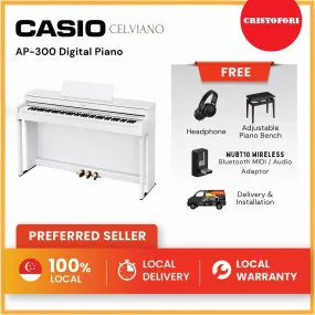 Casio Celviano AP-300 White