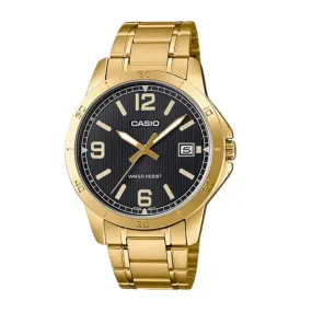 Casio MTP-V004G-1B Gold Stainless Watch for Men