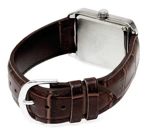 Casio MTP-V007L-9E Brown Leather Watch for Men