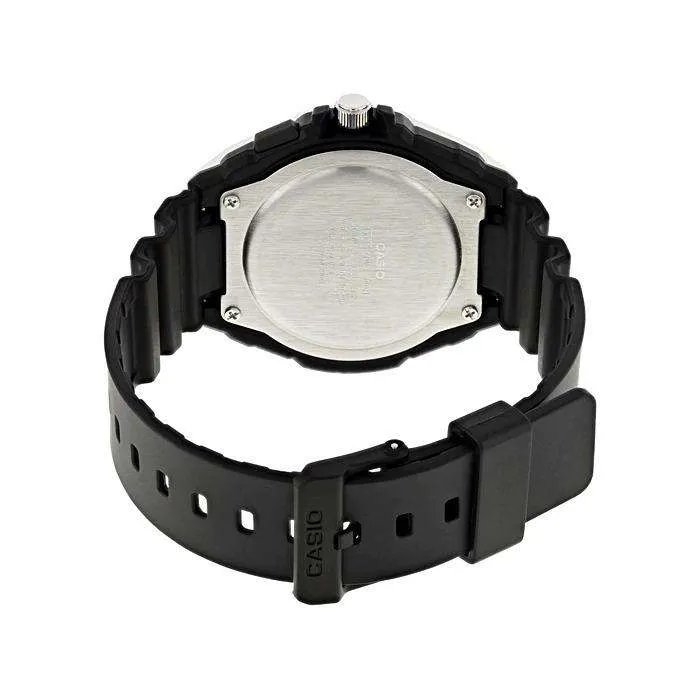 Casio MWC-100H-1AVDF Black Rubber Strap Watch for Men