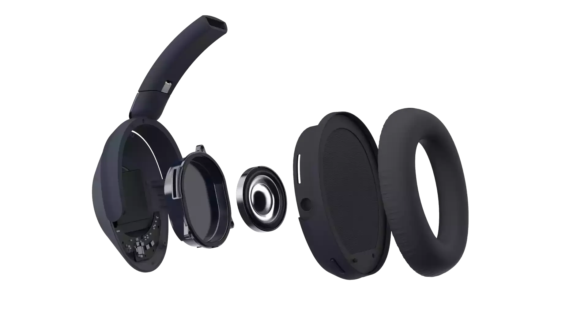 Cleer Alpha - Foldable Active Noise Cancelling Wireless Headphones