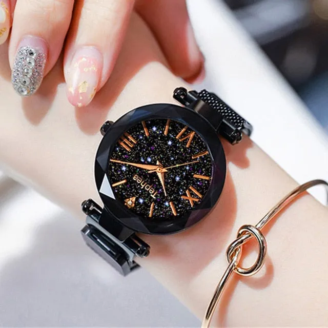 Clock Quartz Wristwatch Fashion Ladies