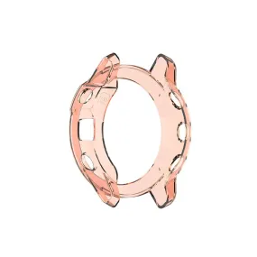 Cool transparent cover for Garmin Fenix 6 / 6 Pro Pink