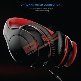 Criacr Bluetooth Headphones, Foldable Lightweight Over Ear Wireless Headsets