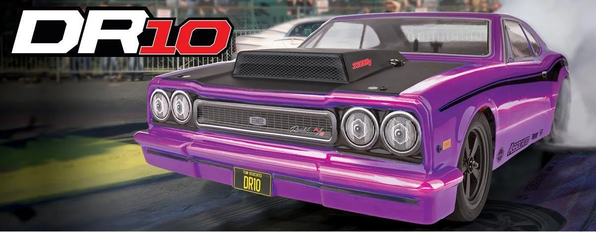 DR10 Drag Race Car RTR, purple