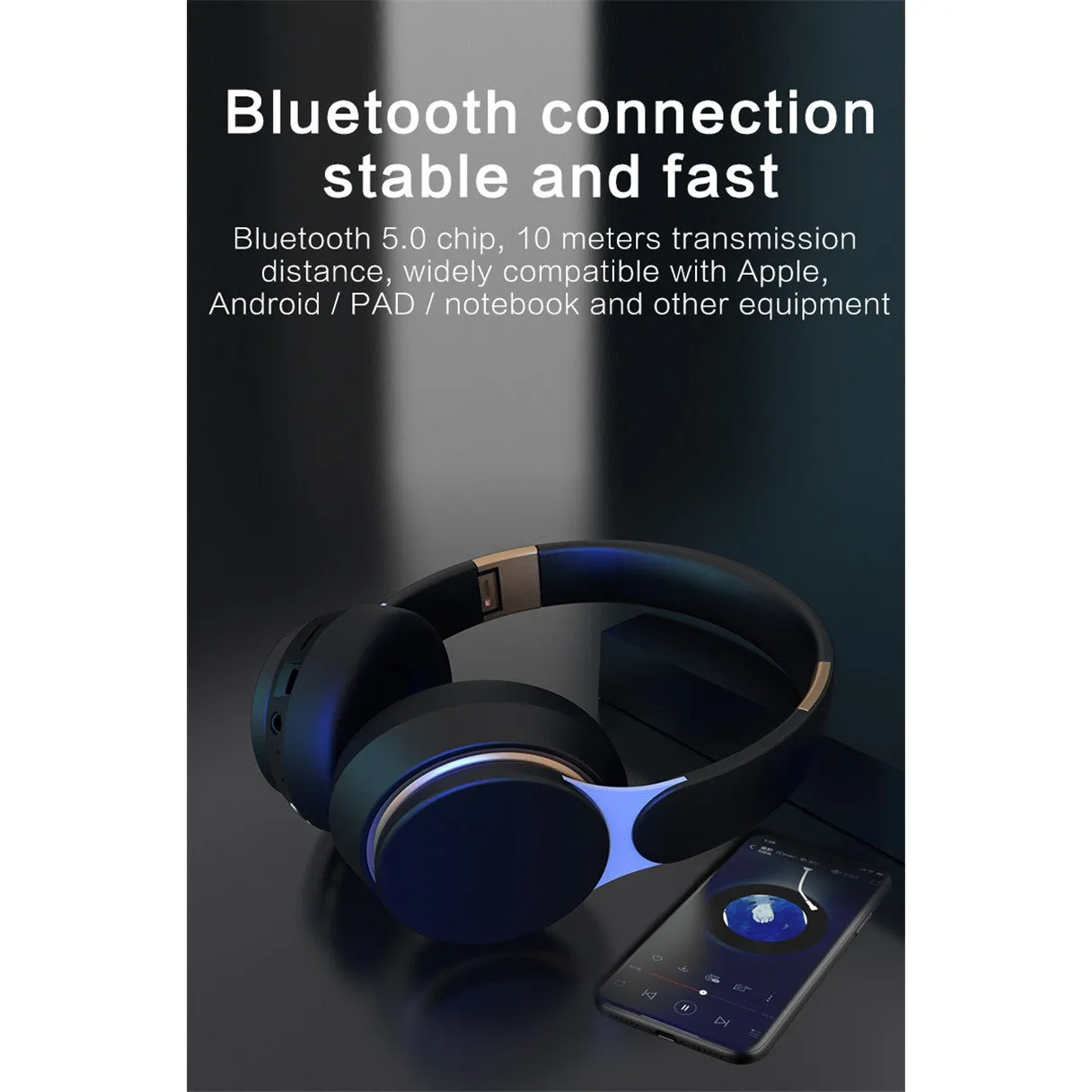 Dragon Bluetooth 5.0 Wireless Gaming Headset with TF Card Slot