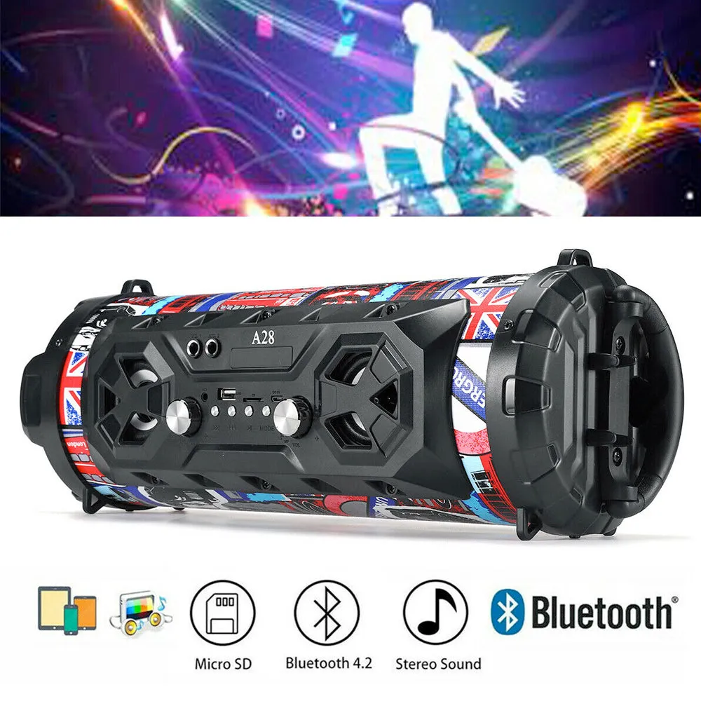 Dragon Portable Bluetooth FM Radio Speaker