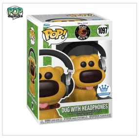 Dug with Headphones #1097 Funko Pop! Dug Days, Funko Shop Exclusive