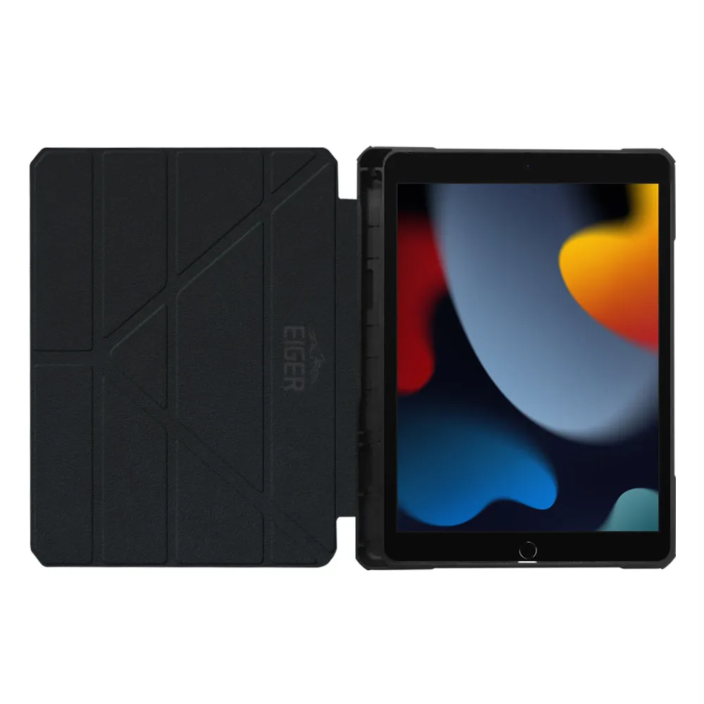 Eiger Storm 500m Case for Apple iPad 10.2 (9th Gen) in Black