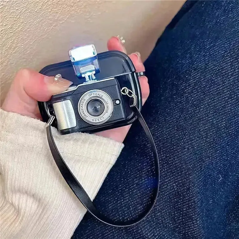 Emily in Paris Flash Camera AirPods Case