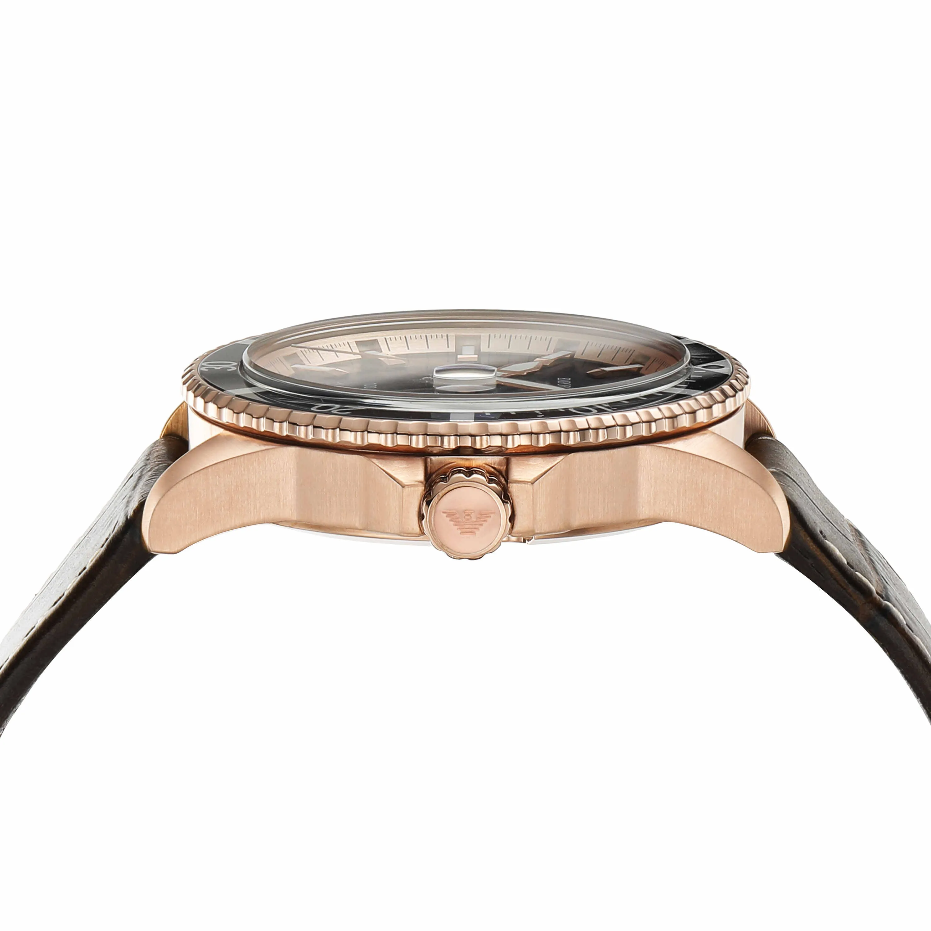 Emporio Armani Brown Analogue Watch AR11556