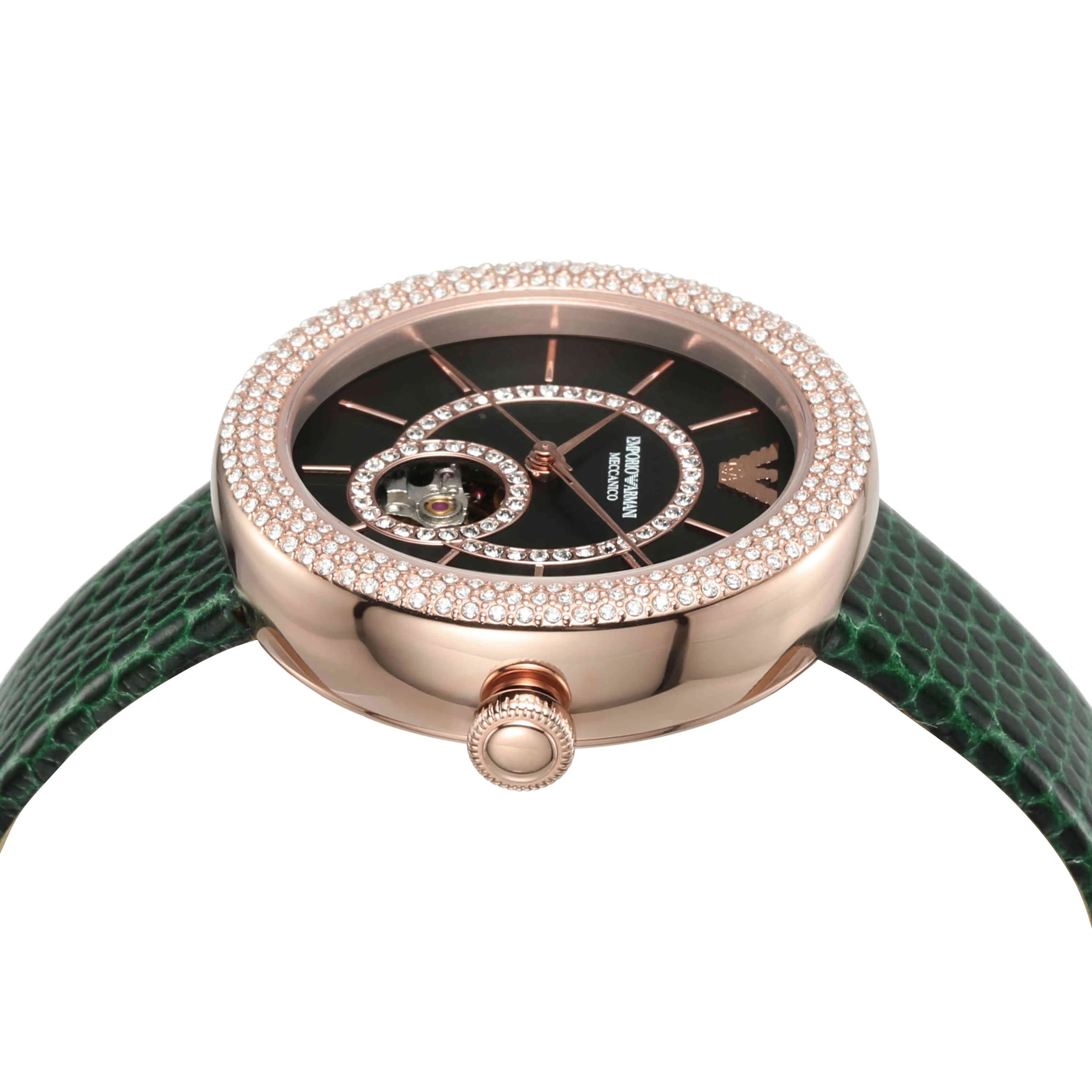 Emporio Armani Green Analogue Watch AR60069