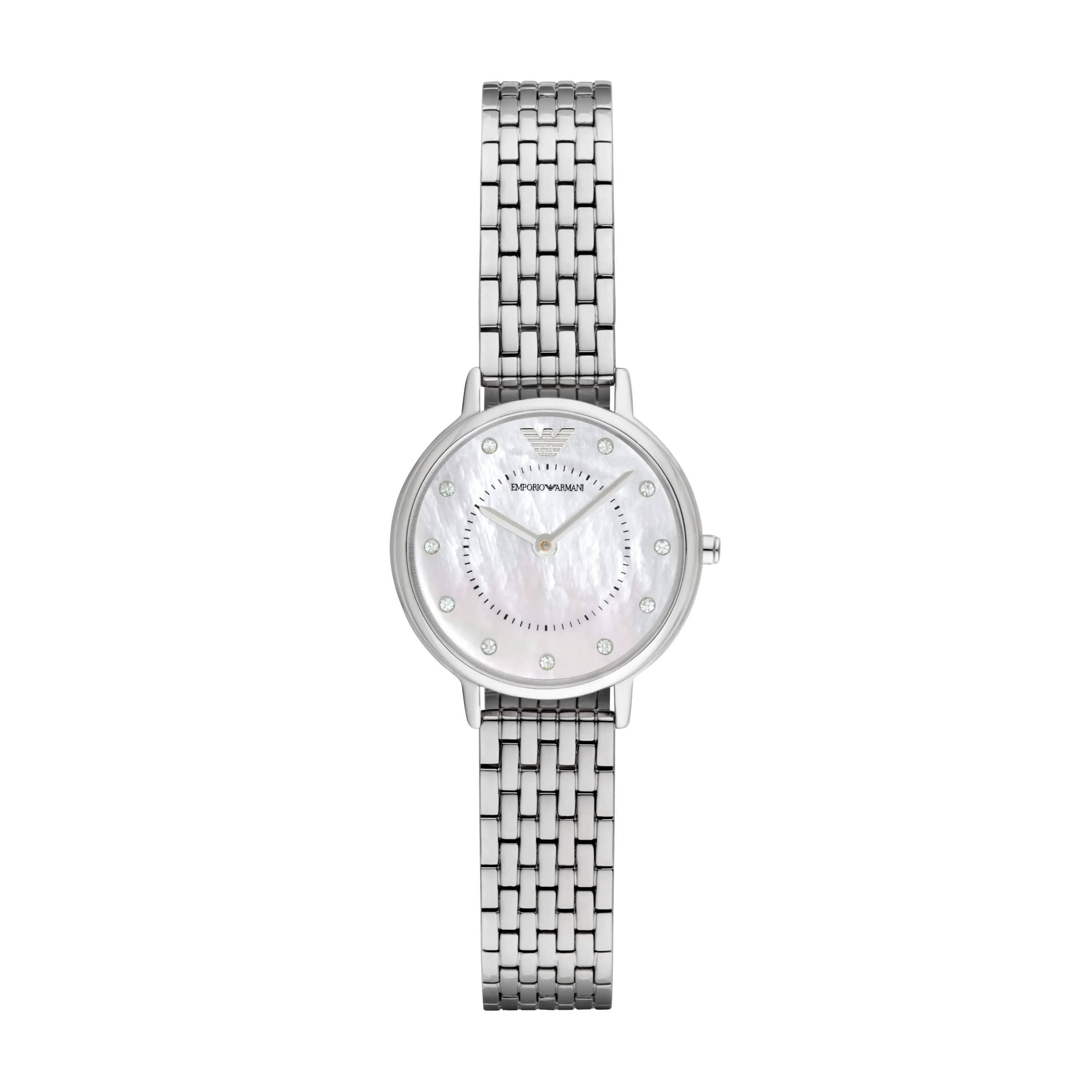 Emporio Armani Silver-Tone Analogue Watch AR2511