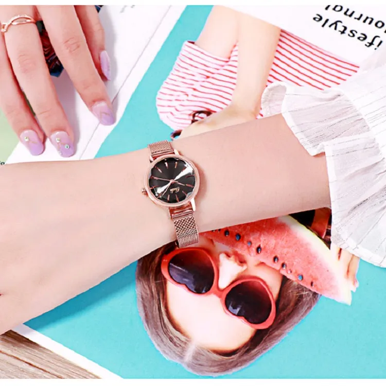 Fashion Gradient Dial Quartz Women's Watch