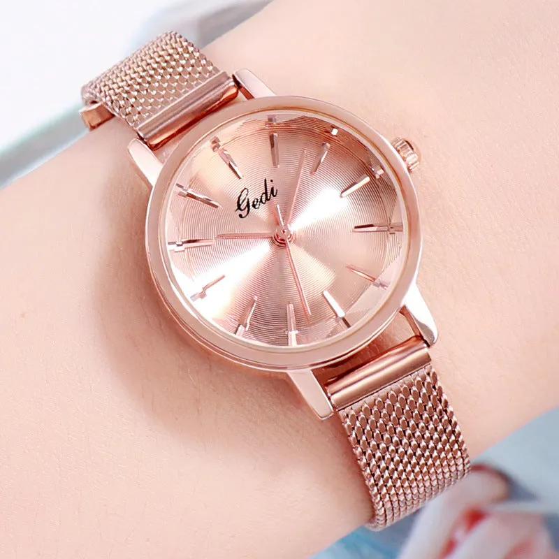 Fashion Gradient Dial Quartz Women's Watch