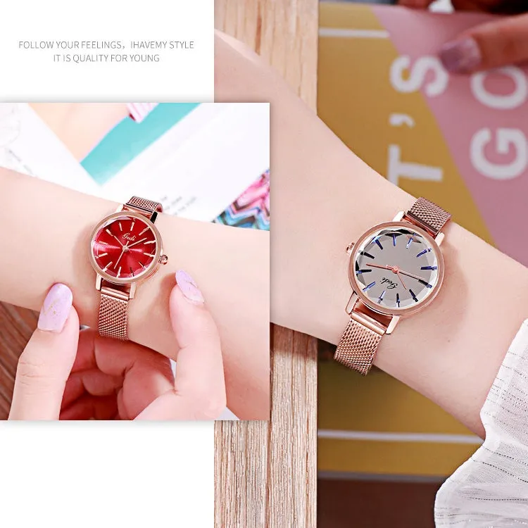 Fashion Gradient Dial Quartz Women's Watch