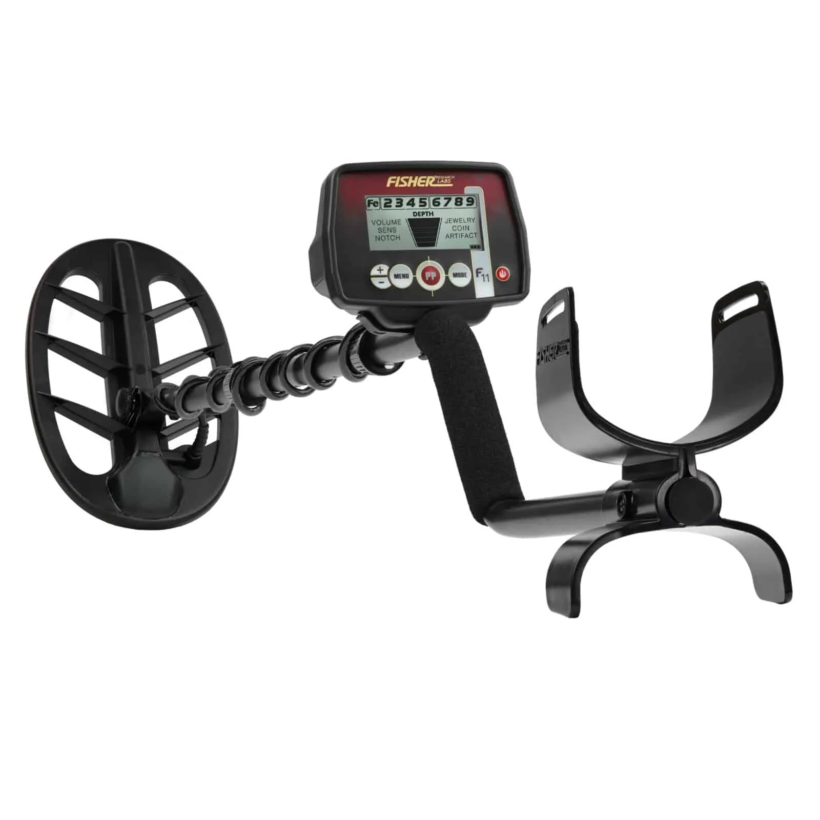 Fisher F11 Metal Detector with 11" DD Coil Pro Package - PKSD