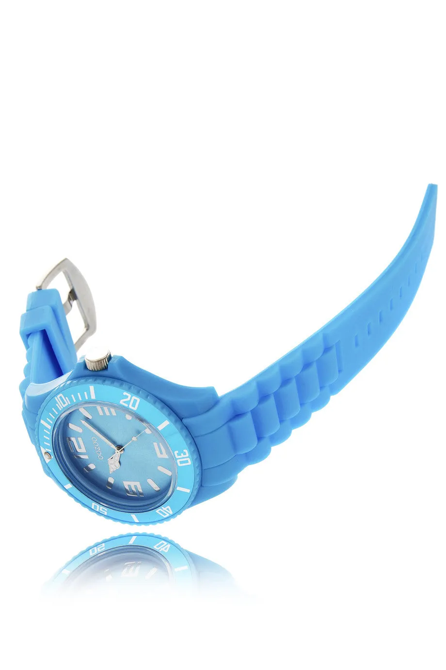 FLUO BLUE Silicone Watch