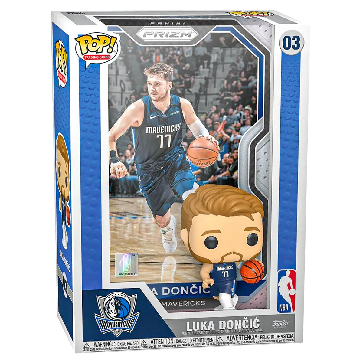 Funko Pop! Trading Cards: NBA Dallas Mavericks Luka Dončić Vinyl Figure #03