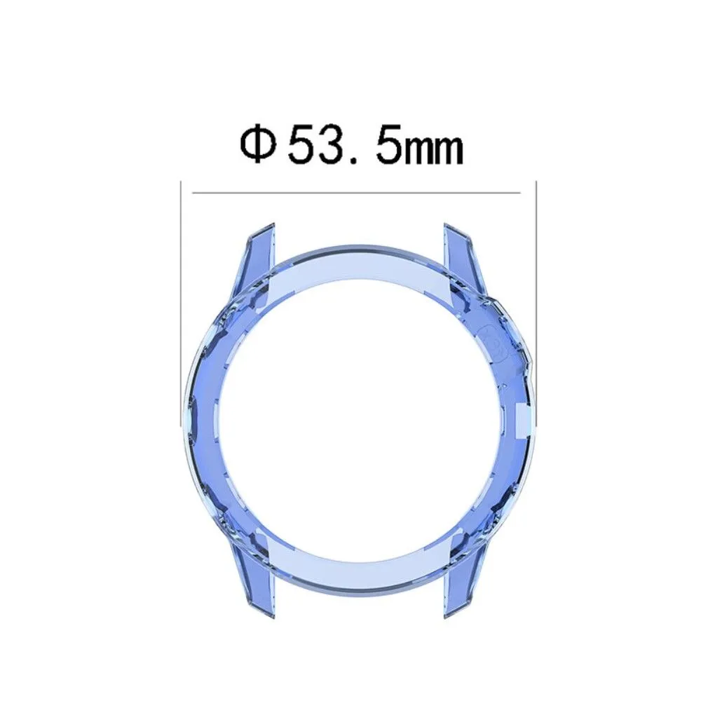 Garmin Fenix 6X / 6X Pro transparent cover - Blue