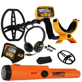 Garrett ACE 400 Metal Detector Special with Garrett Pro-Pointer AT Pinpointer