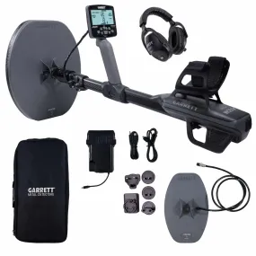 Garrett Axiom Metal Detector with 13"x11" DD Coil, 11"x7" Mono Coil and MS-3 Headphones - Military Discount