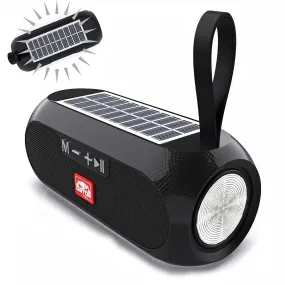 GatorXPro™ Solar Power Bluetooth Speaker: Portable, LOUD Stereo Bass, USB/FM