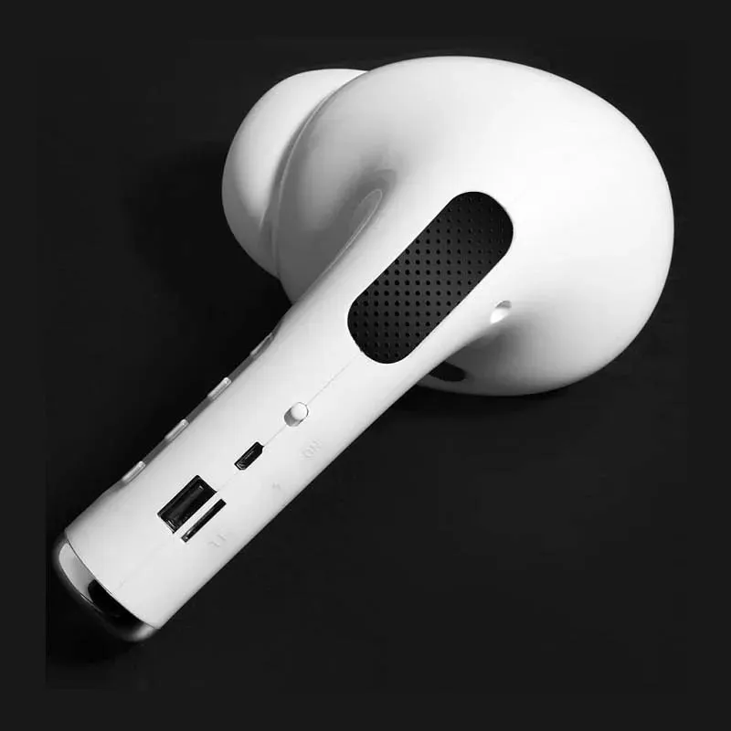 Giant Earphone Bluetooth Speaker – Wireless Stereo Music Player, Creative Headset-Shaped Soundbar with Radio Playback