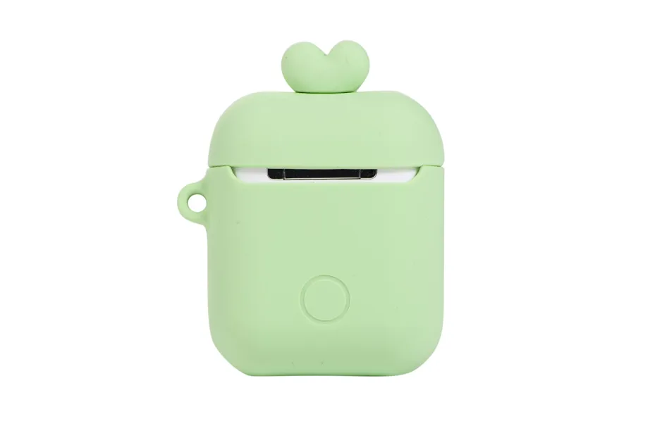 Green Silicone AirPod Holder