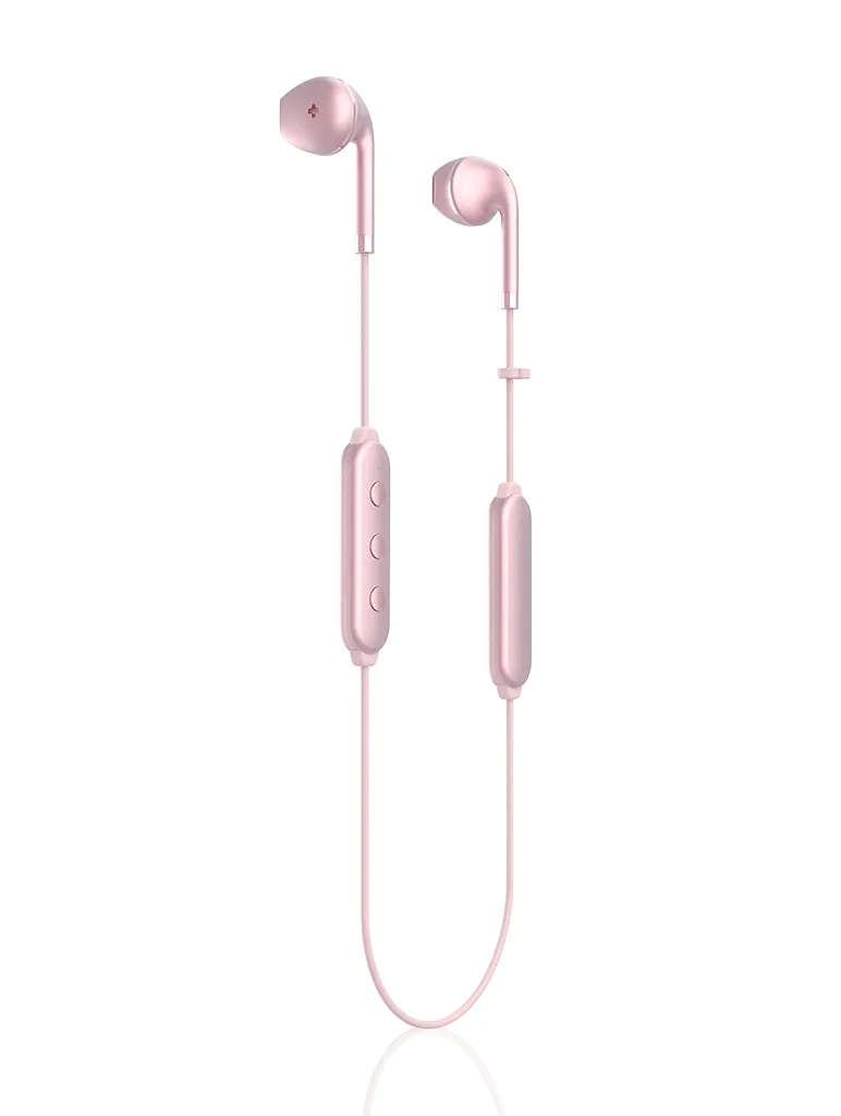 Happy Plugs Pink Gold Earbud Plus Wireless Headphones