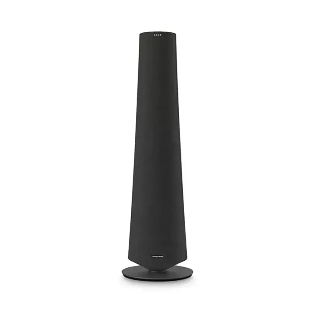 Harman Kardon Citation Tower, Voice Activated Floor-standing Speaker with Google Assistant, 34.7cm Wide - Black