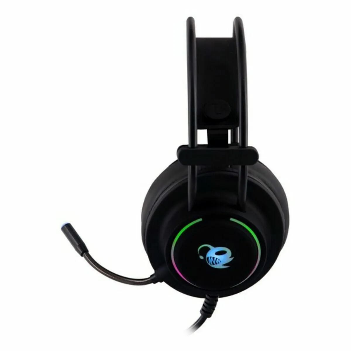 Headphones with Microphone CoolBox DG-AUR-01 Black