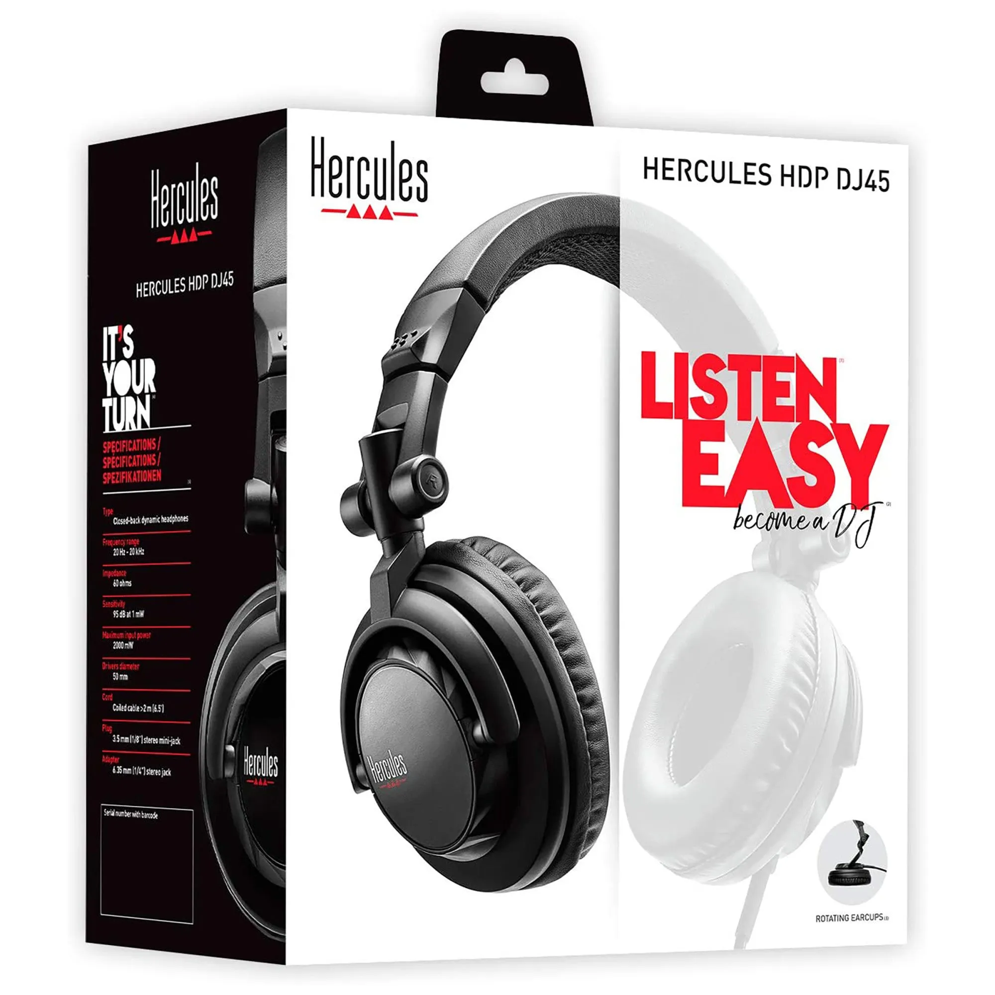 Hercules DJ HDP DJ45 Headphones