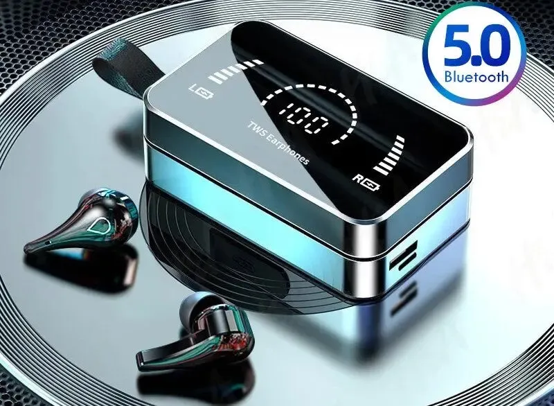 Hifi Stereo TWS Wireless Bluetooth V5.0 Earphones -Bluetooth Earbuds