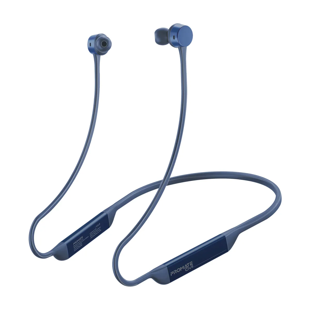 High-Fidelity Liquid Silicone Wireless Neckband Earphones