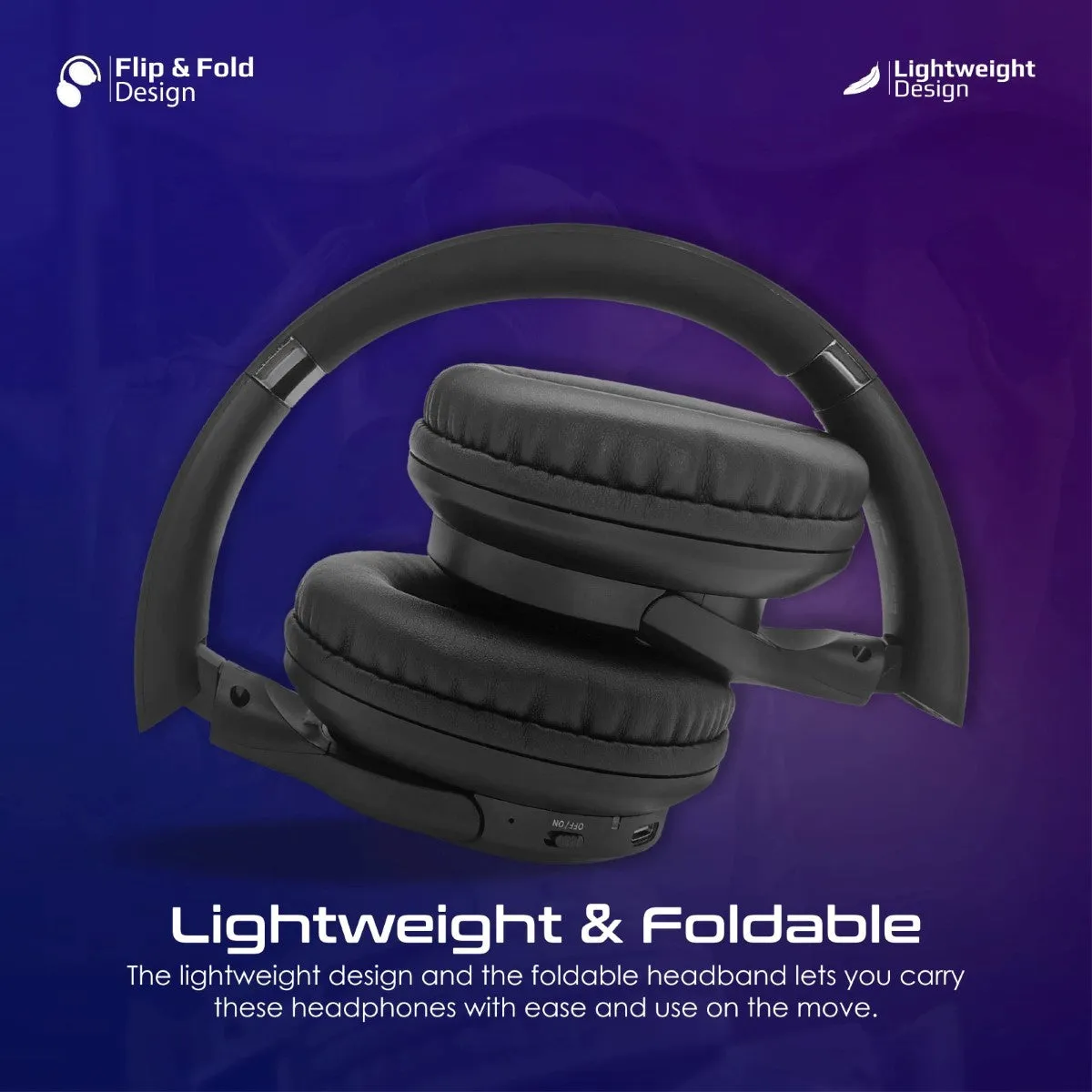 High Fidelity Over-Ear Wireless Headphones