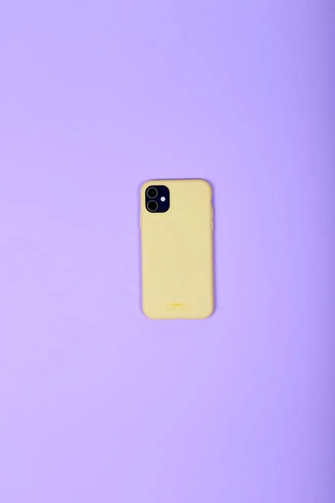 Holdit Phone Case Silicone iPhone 11 Pro Max - Yellow