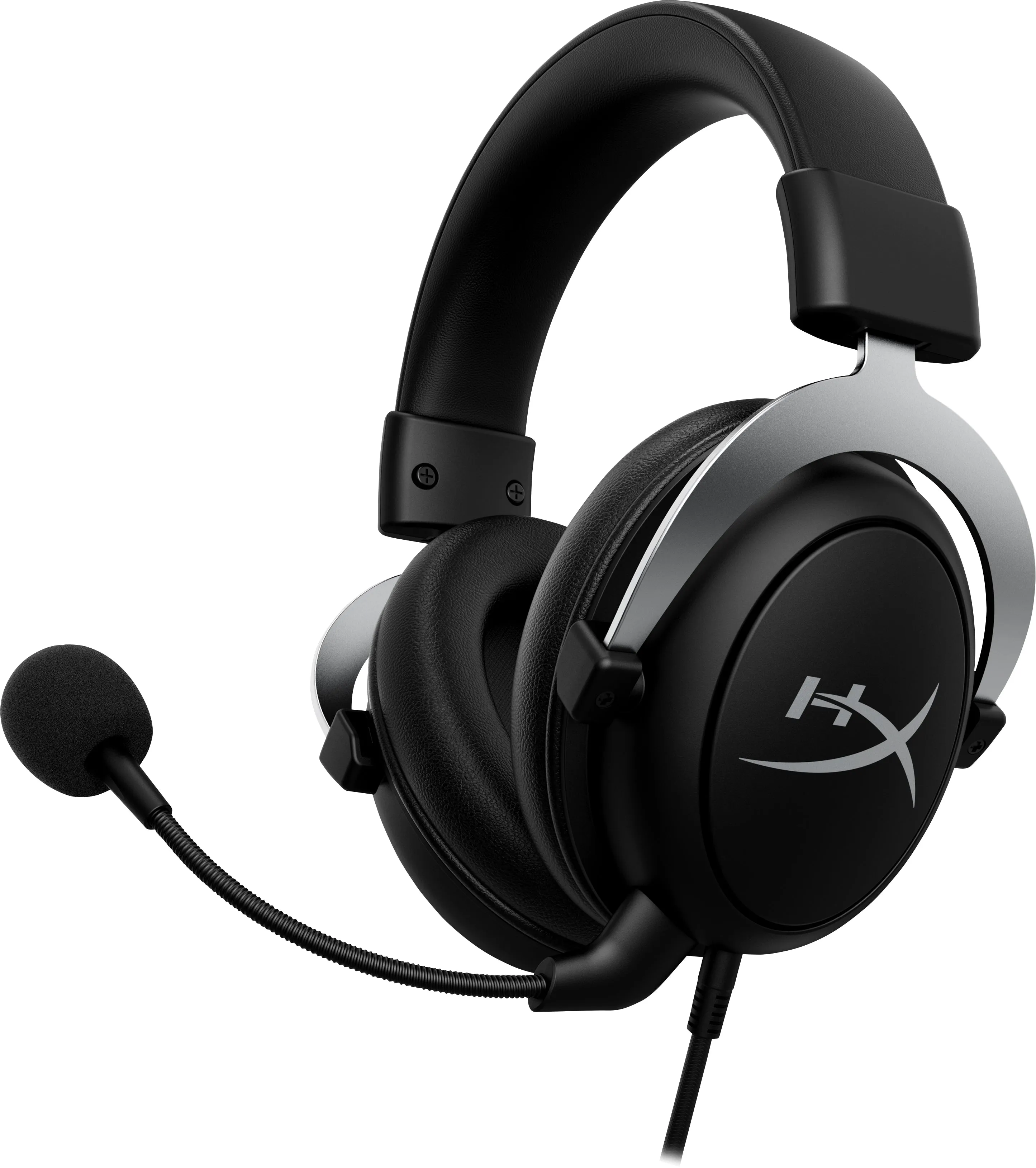 HP HyperX CloudX Gaming Headset (Xbox licensed), Wired, Black/Silver - 4P5H8AA