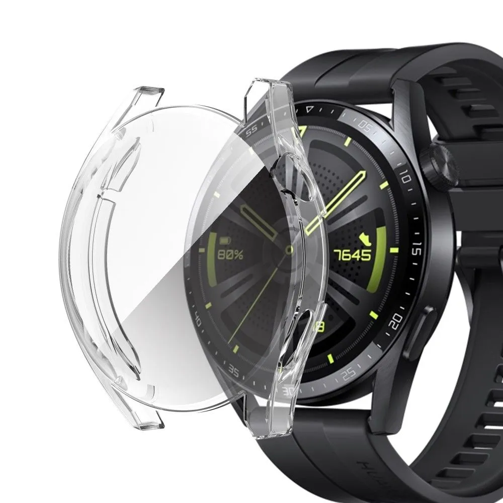 Huawei Watch GT 3 (42mm) clear TPU cover - Transparent White