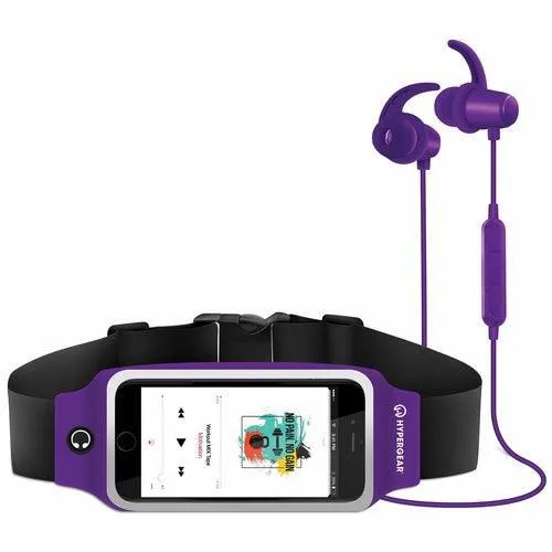 HyperGear ActiveGear Wireless Earphones   Sport Belt (PHONESBELT-PRNT)