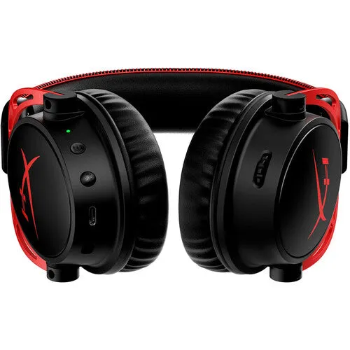 HyperX Cloud Alpha Wireless Over-Ear Gaming Headset, USB 2.0, Black&Red - 4P5D4AA