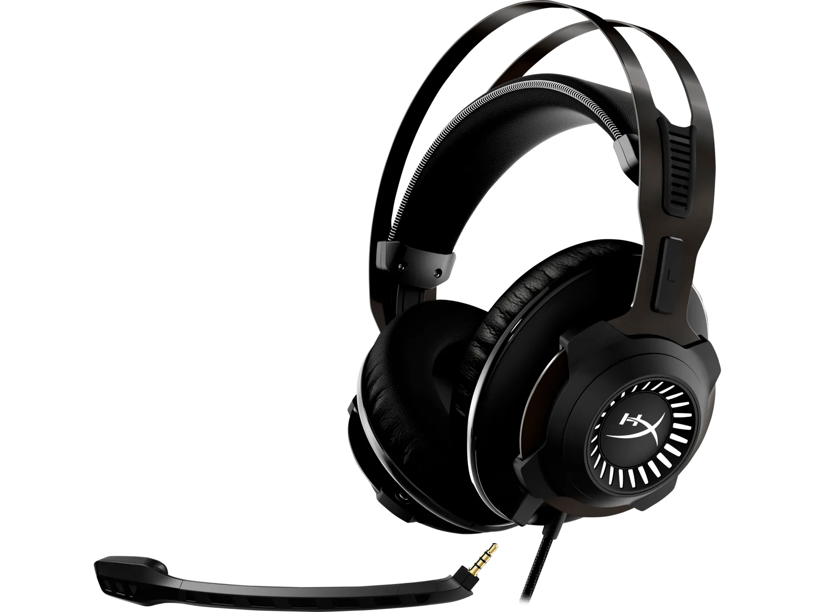 HyperX Cloud Revolver Wired Gaming Headset, 7.1 Surround Sound, USB, 3.5mm Port, Gunmetal - 4P5K5AA